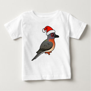 Passenger Pigeon Santa Baby T-Shirt
