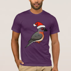 Passenger Pigeon Santa Men's Basic American Apparel T-Shirt