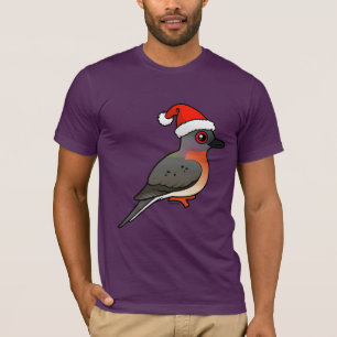 Passenger Pigeon Santa T-Shirt