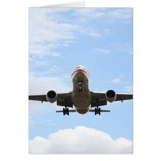 Passenger Plane Cards (Front)