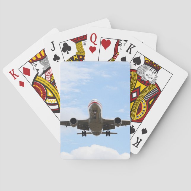 Passenger Plane Poker Cards (Back)