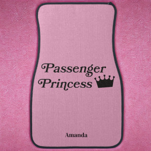 Passenger Princess Pink Set of Car Mats