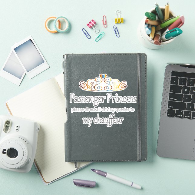 Passenger Princess Sticker (iPad Cover)