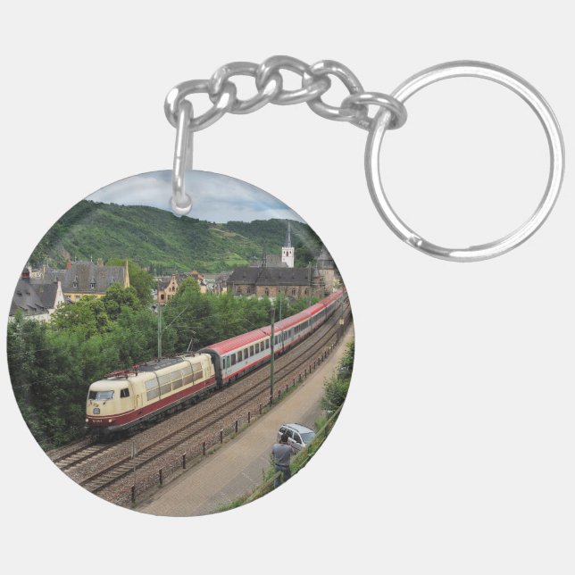 passenger train keychain (Back Left)