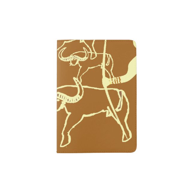 Passeport Painting Tassili Precious Passport Holder (Front)