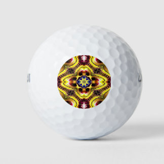 Passiflora Caerulea Pattern Golf Balls