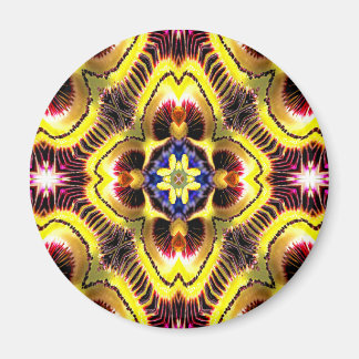 Passiflora Caerulea Pattern Magnet