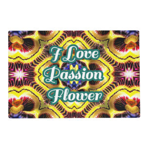 Passiflora Caerulea Pattern Placemat