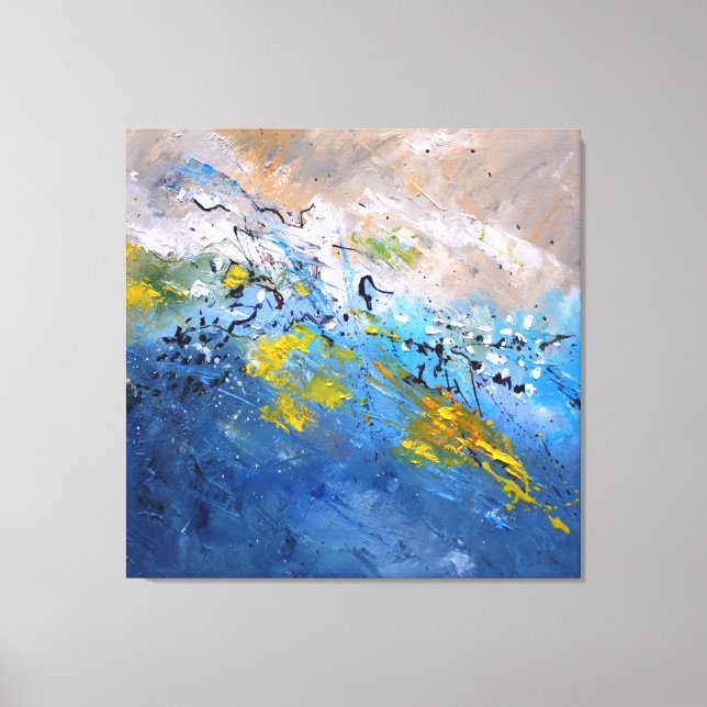 Passing by canvas print (Front)