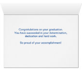 Passing Out Parade Congratulations, Graduation Cards (Inside Horizontal (Bottom))
