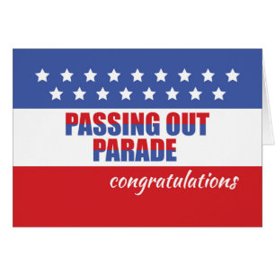 Passing Out Parade Congratulations, Graduation Cards