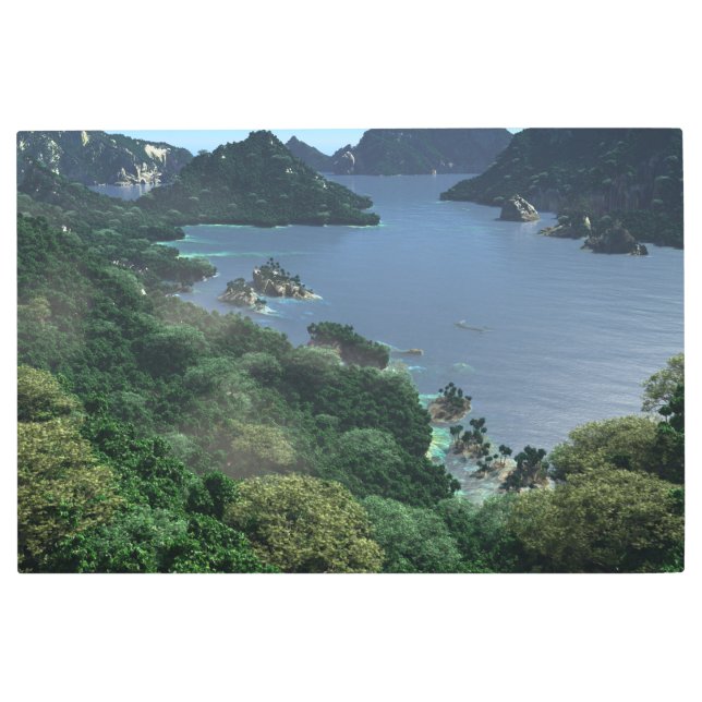 Passing Through Metal Print (Front)