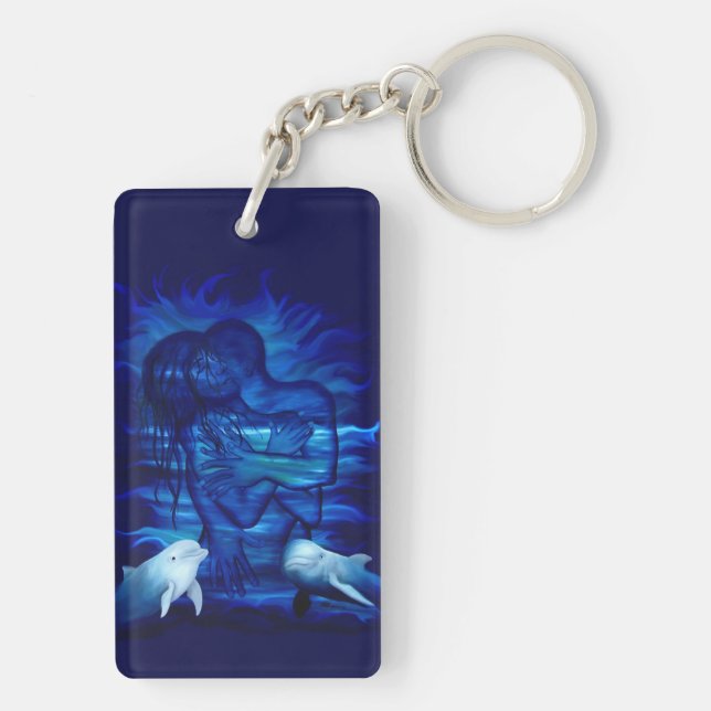 Passion act - pair with Dolphin pair Keychain (Back)