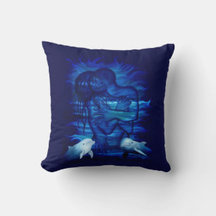 Passion act - pair with Dolphin pair Throw Pillow