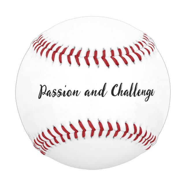 Passion and Challenge Baseball (Front)