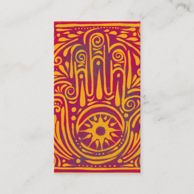 Passion and Magic Business Card (Front)