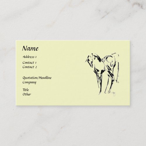 "Passion" ~ Business Card