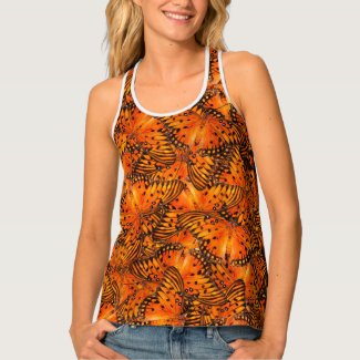 Passion butterflies pattern