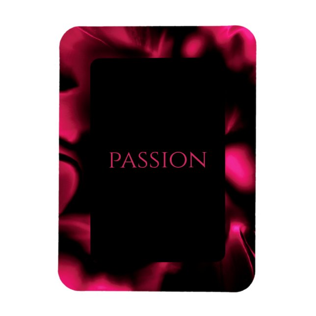 "Passion" Flexible Photo Magnet (Vertical)