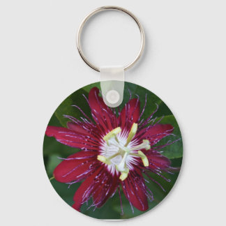 Passion Flower Keychain