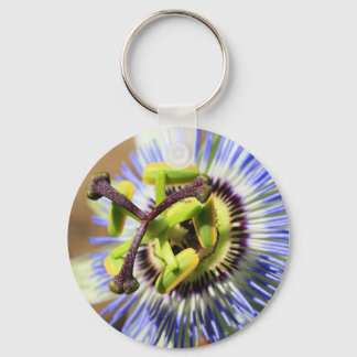 Passion Flower Keychain