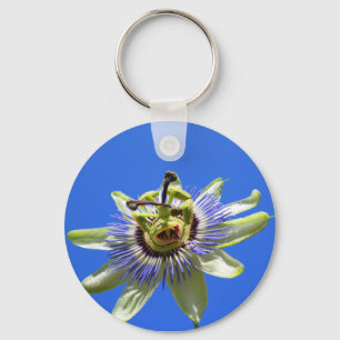 Passion Flower Keychain