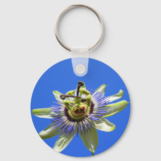 Passion Flower Keychain