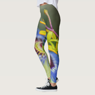 Passion Flower Leggings - Great Fashion Leggings
