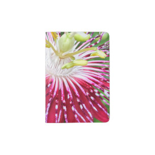 Passion Flower Passport Holder