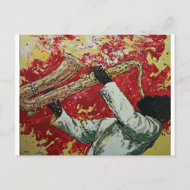 Passion Flower Postcard (Front)