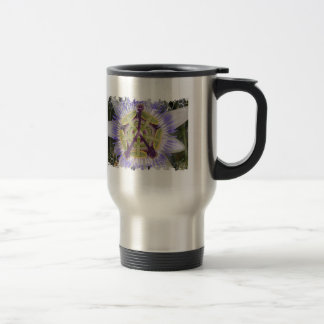 Passion flower travel mug