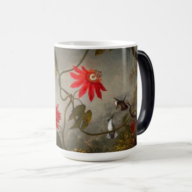 Passion Flowers with Hummingbirds Heade Color Morph Mug (Front Right)