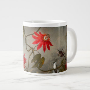 Passion Flowers with Hummingbirds Heade Giant Coffee Mug