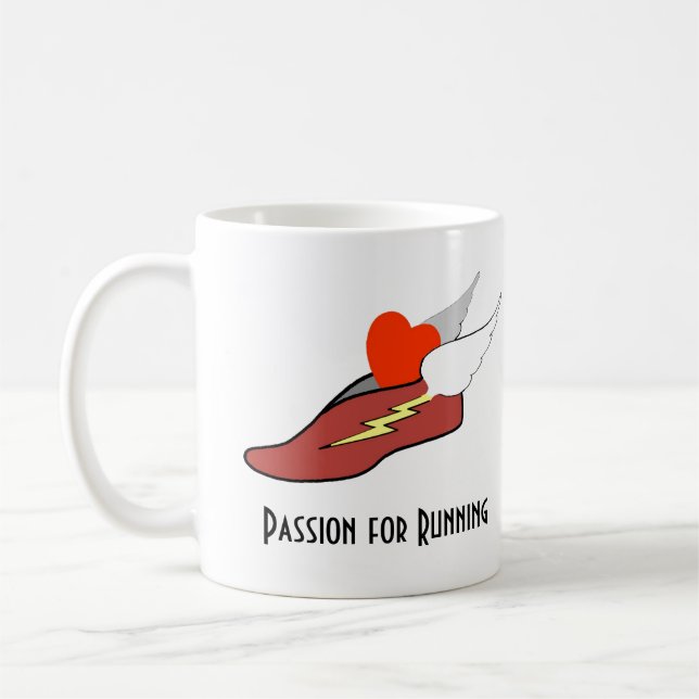 Passion for Running mug (Left)
