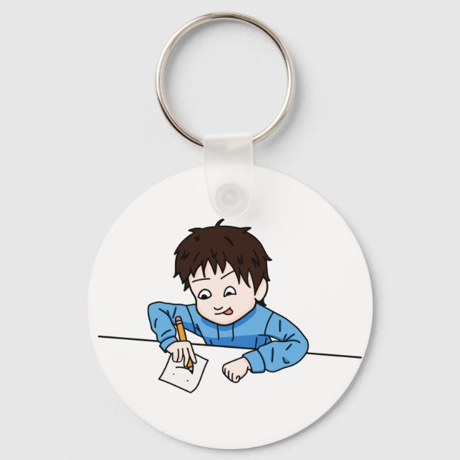 Passion For Sketching Keychain (Front)