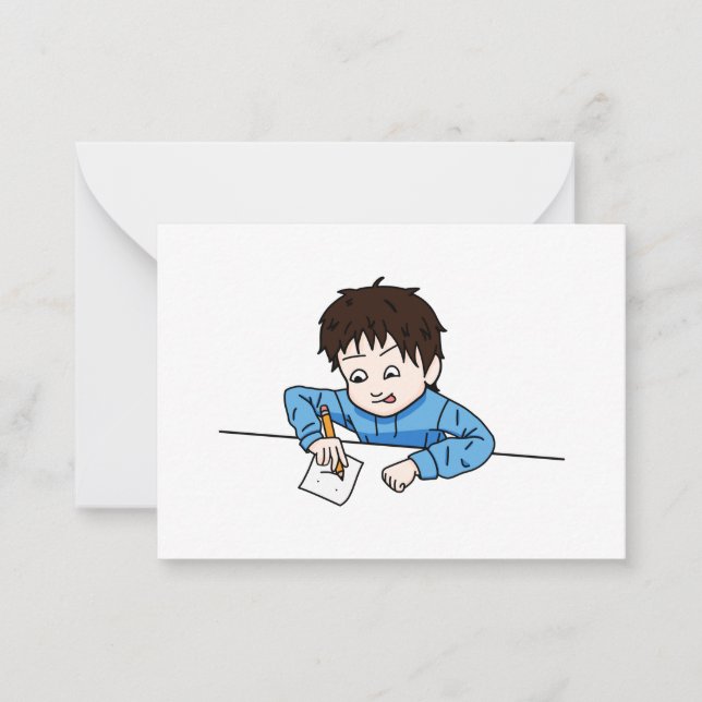 Passion For Sketching Note Card (Front)
