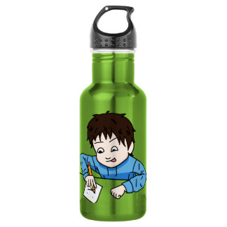 Passion For Sketching Stainless Steel Water Bottle