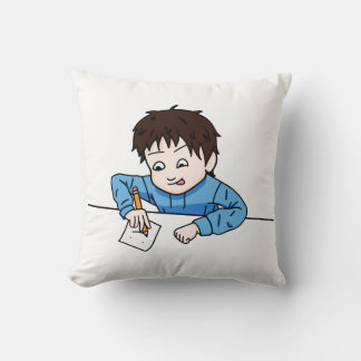 Passion For Sketching Throw Pillow