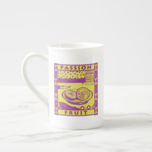 Passion Fruit Bone China Mug