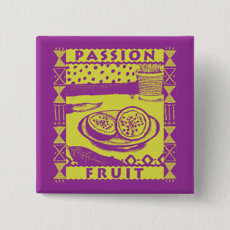 Passion Fruit Button