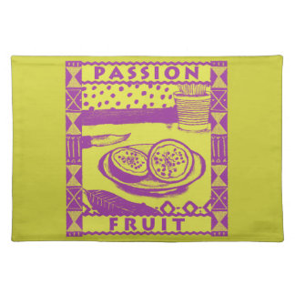 Passion Fruit Cloth Placemat