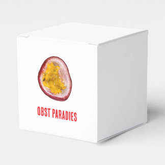 Passion Fruit Favor Boxes