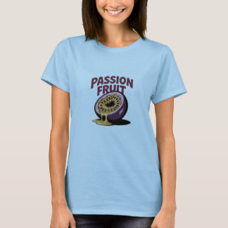 Passion Fruit Illustration – Tropical Exotic Fruit T-Shirt