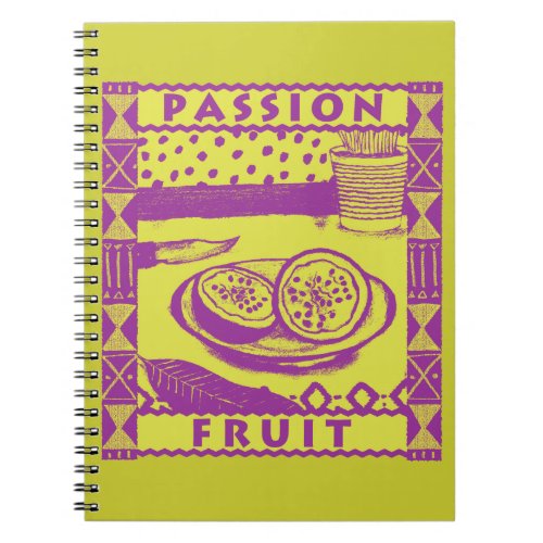 Passion Fruit Notebook