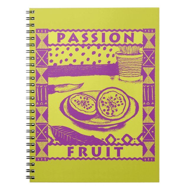 Passion Fruit Notebook (Front)