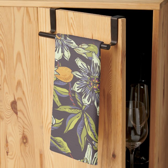 Passion Fruit Paradise Kitchen Towel (Thirds Fold)