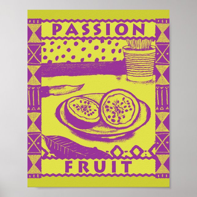 Passion Fruit Poster (Front)