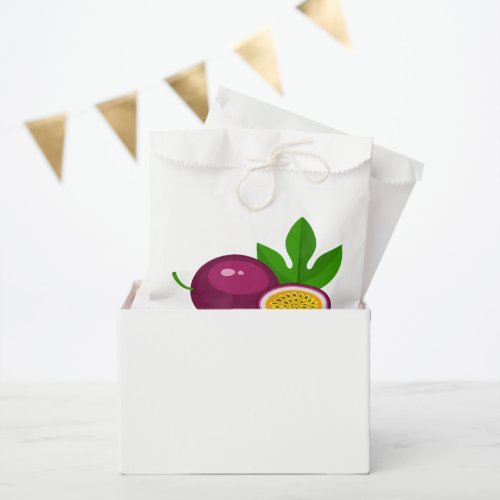 Passion fruit slices favor bag