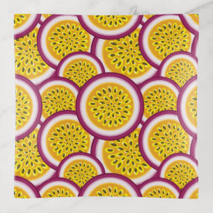 Passion fruit slices trinket tray