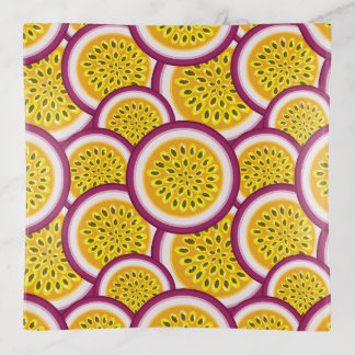 Passion fruit slices trinket tray